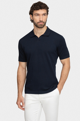 granatowe polo